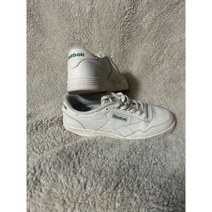 Reebok Club C Women Sneakers White Green Leather Low Top AR30124W Size 7.5